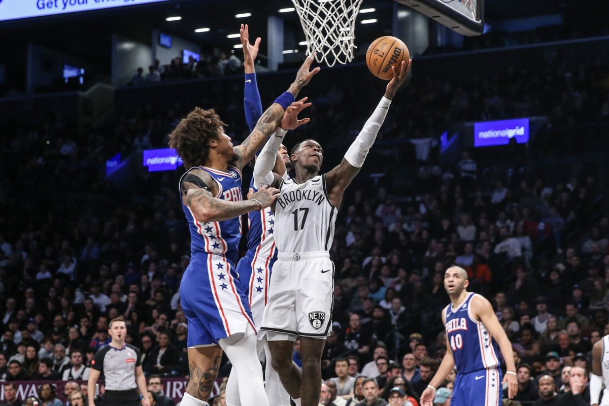 Brooklyn Nets guard Dennis Schroder